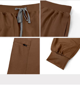 Envío Rápido 42122 Trajes Deportivos Elásticos para Mujer con Capucha, Conjuntos de Dos Piezas para Mujer, Falda y Blusa, Uniformes Médicos - Product Image 4