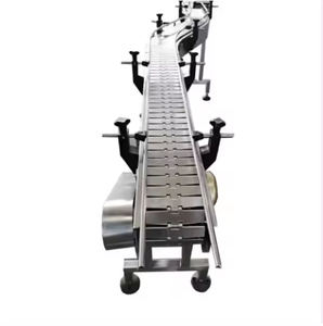 Zincir plaka konveyör gıda işleme hattı sürücü yüksek sıcaklığa dayanıklı içecek üretim düz üst zincir plaka konveyör - Product Image 5