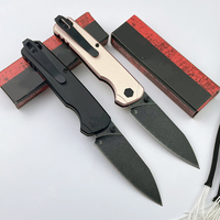Cuchillo de hoja plegable para exteriores personalizable para supervivencia táctica EDC Camping senderismo corte Industrial con cuchillo de bolsillo OEM