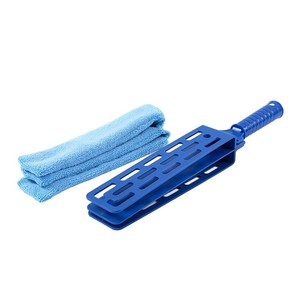 Spazzola per la pulizia di tende e radiatori in microfibra all'ingrosso, spazzola per la pulizia delle pale della ventola, piumino per la pulizia della polvere sostituibile, morbido e rimovibile per la sporcizia - Product Image 6