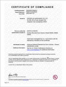 Ferme-<span class=keywords><strong>porte</strong></span> hydraulique à deux niveaux, résistant au feu, à EN2-EN6 de vitesse réglable, monté sur surface <span class=keywords><strong>coulissante</strong></span> - Product Image 3