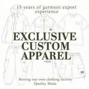 Produttori OEM ODM di Abbigliamento Urbano Streetwear Personalizzato: Giacche Oversize, Magliette, Pantaloni Cargo, Shorts, Felpe con Etichetta Privata - Product Image 1