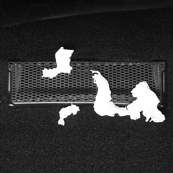 Backseat Air Vent Cover Air Flow Vent Grille Protection Rear Seat Air Condition Outlet for Tesla Model 3 Model Y
