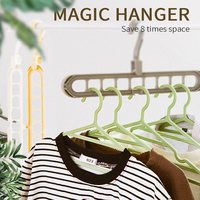 SY 9 en 1 placard en plastique gain de place pliant maison supports de rangement voyage magique cintre