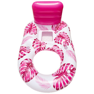 Flotador Inflable Grande para Piscina con Portavasos, Silla Flotante para Adultos - Product Image 2