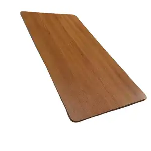 Tùy biến 18 mét MDF Board nhà sản xuất Fibreboard MDF Melamine Laminate bàn gỗ hàng đầu cho bàn văn phòng