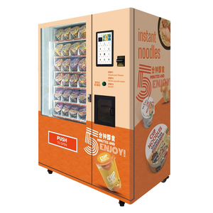Máquina Expendedora de Sopa Instantánea 24 Horas Sin Atención, Kiosco con Pantalla Táctil de 15.6 Pulgadas, Pago con Tarjeta de Crédito y QR, Expendedora de Ramen - Product Image 1