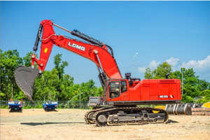 Excavadora hidráulica sobre orugas para minería de 100 toneladas, modelo ME105 oficial de 8m3, con martillo - Product Image 6