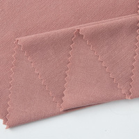 Nuevo Tejido de Punto Elástico de Poliéster y Spandex, 180 g/m², de Una Sola Cara, Altamente Elástico y Transpirable, Teñido Liso