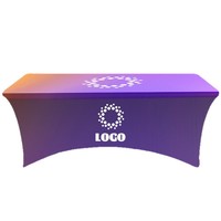 Housse de table carrée extensible de style chinois traditionnel pour l'exportation, en tissu imprimé haut de gamme, pour hôtels, restaurants et mariages