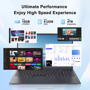 Faible MOQ Ordinateur portable professionnel 15,6 pouces Intel Celeron Quad-Core 16 Go 1024 Go SSD Windows <span class=keywords><strong>11</strong></span> Écran IPS Boîtier métallique Refroidissement haute performance - Product Image 2