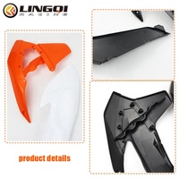 LING QI Kit de carénage de moto Panneau latéral pour KT250 Dirt Bike Pit Bike