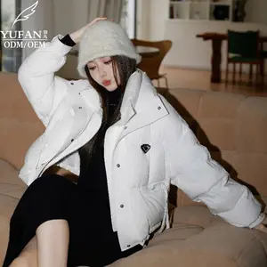 YuFan 맞춤형 퍼프 다운 버블 코트 여성 덕 다운 재킷 방수 코트 여성용 겨울 패션