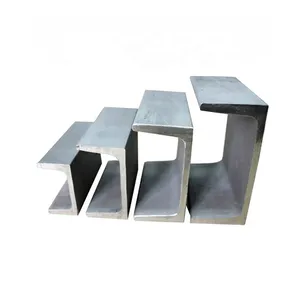 مواد بناء صينية قنوات على شكل C من الفولاذ المقاوم للصدأ مجوفة من Purlin قنوات على شكل U C ملفوفة ساخنة