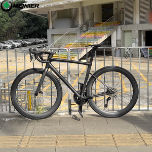 Vélo de route en carbone 700c, taille XS/S/M/L/XL/XXL, vélo en carbone ultraléger et transmission électronique <span class=keywords><strong>Shimano</strong></span>, vélo de route entièrement en carbone - Product Image 5