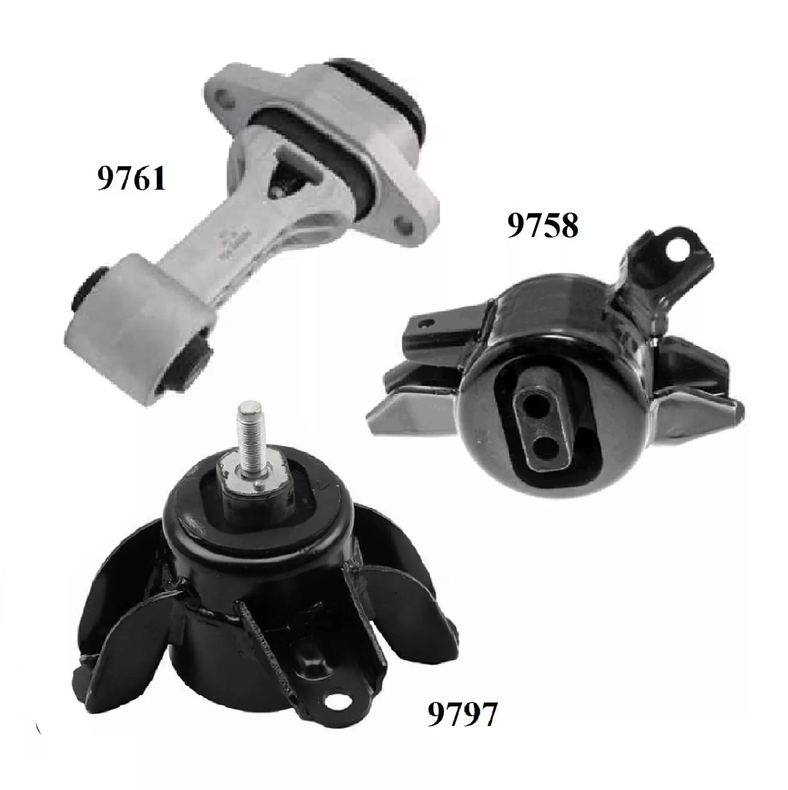 4-Piece Engine & Transmission Mount Set For 2006-2011 Hyundai Accent (Automatic) – TOM AUTO PARTS