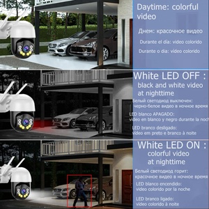 Système de caméra de surveillance IP sans fil extérieur NVR 4MP 5MP Wifi, kit de vidéosurveillance PTZ 4 ou 8 canaux avec détection de mouvement - Product Image 4
