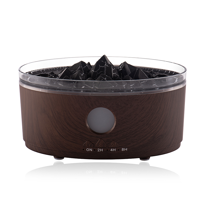 Dark wood grain