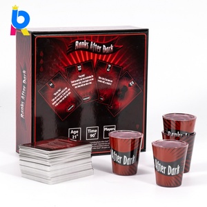 Set <span class=keywords><strong>di</strong></span> Carte da Gioco Rosse Personalizzate con Scatola, per Divertenti Conversazioni Familiari e <span class=keywords><strong>di</strong></span> Coppia, con <span class=keywords><strong>Domande</strong></span> e Temi <span class=keywords><strong>di</strong></span> Tavolo, per Giocare in Squadra - Product Image 1