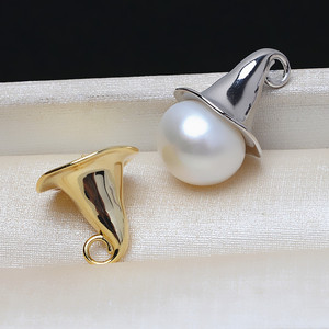 Pendentif en argent S925 fait main, accessoire de style baroque, collier flottant polyvalent, composants de bijoux en forme de petit diable - Product Image 5