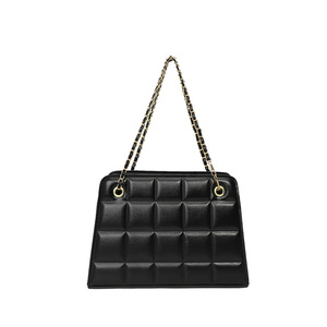 Bolso Bandolera para Mujer con Textura a Cuadros, Diseño Cuadrado Pequeño y Cadena de Hombro, Estilo Moderno, Superventas 2026 - Product Image 4