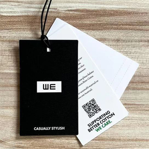 Tùy chỉnh chuyên nghiệp hangtag in ấn Miễn phí thiết kế kích thước và phong cách cho siêu thị sử dụng may thẻ cho khuyến mãi - Product Image 6