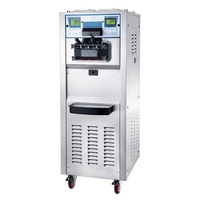 Machine à crème glacée molle avec pompe à air, fonction de pré-refroidissement et de veille 6250A