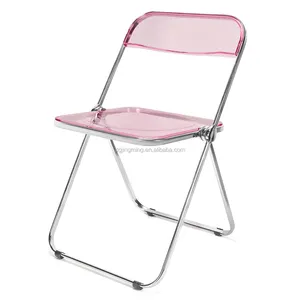 Or rose Chaises en plastique