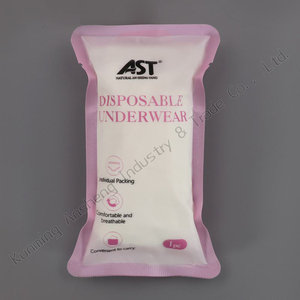 Ropa Interior Desechable de Maternidad Diaria, de Algodón Suave, Transpirable, Blanca, de Corte Alto, con Estampado, de Alta Calidad, al por Mayor - Product Image 4