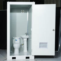 Cabine Sanitaire Modulaire Préfabriquée Conteneur Toilettes Douche Extérieure Portable pour Utilisation en Parc Acier Galvanisé Garantie 3 Ans