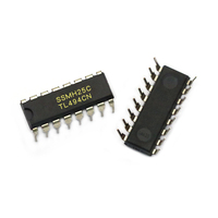 Controlador PWM TL494 IC DIP-16 2 Piezas para Diseño de Fuente de Alimentación Conmutada y Convertidor CC-CC