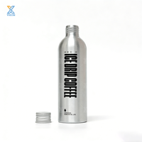 Bouteille en aluminium de qualité alimentaire personnalisée de 50 ml, 100 ml, 150 ml, 200 ml, 250 ml, 300 ml pour le café, les jus, les boissons, bouteille de recharge, canette en aluminium