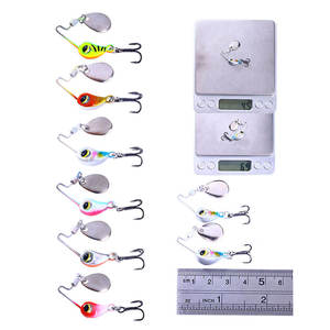 Señuelo de Pesca SP322 Spinner Swim Jig de Metal Mini Vib con Cuchara, Señuelos Giratorios, Cuchara con Lentejuelas - Product Image 3