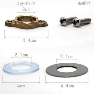 Tornillo de Fijación Antirrobo de 4 Puntos, Frío y Calor, para Grifo de Lavabo de Doble Orificio, Nuevo Diseño, Accesorio de Baño - Product Image 3