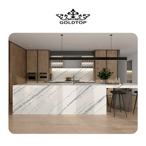 GOLDTOP Comptoirs de haute qualité Calacatta Sivec <span class=keywords><strong>Quartz</strong></span> 5093 sans silicone Vanity Tops Design moderne OEM/ODM disponible en Australie - Product Image 1