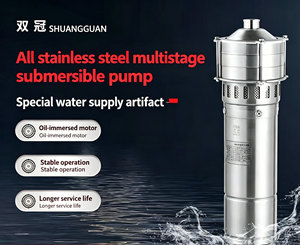 <span class=keywords><strong>Pompe</strong></span> submersible multi-étages OEM haute pression tout acier inoxydable 304 pour la distribution d'eau - Product Image 4
