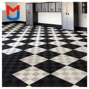 Piastrelle per Pavimento del Garage MAOJI in Materiale PP Impermeabili Antiscivolo Ecologiche per Uso Interno 40x40cm Spessore 1,8mm Garanzia 5 Anni - Product Image 2
