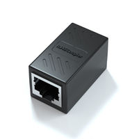 RJ45 Cat 5 Cat 6 Cat6A terminal Coupler pemanjang kabel Ethernet