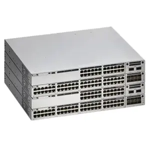 Comutador Enterprise C9300-48U-E usado original série 9300 UPOE 48 portas, essencial de rede