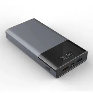 Power Bank 20000Mah Grosir Pabrik 45W Portable Dual Port Type-c Power Bank Nirkabel