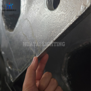 Ngoài Trời 6M 7M 8M 9m 10m 11m cực hình bát giác mạ kẽm nhúng nóng đường cao tốc năng lượng mặt trời ánh sáng đường phố chiếu sáng cực điện cực - Product Image 3