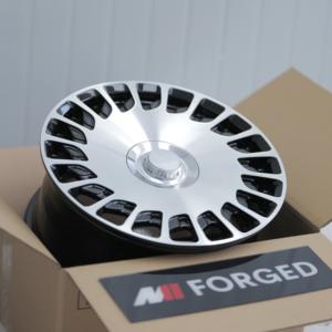 Ruedas de Acabado plateado cóncavo personalizado forjado MN para Mercedes <span class=keywords><strong>Maybach</strong></span> Clase S <span class=keywords><strong>W140</strong></span> W221 W222 5x112 - Product Image 2