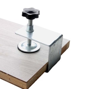 Drawer Panel Installation Clamp 40mm Galvanized Steel Right Angle Clip Easy Installation Workshop Use - Product Image 4