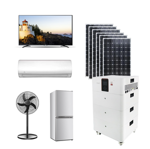 Système solaire tout-en-un avec batterie LiFePO4 empilable 51,2 V 200 Ah pour stockage d'énergie domestique, IP54, BMS intelligent, 5-10 kW - Product Image 2