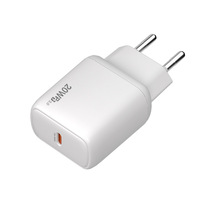 Chargeur rapide certifié MFi PD 20W 5V/1A pour les modèles antérieurs de l'iPhone 16 Pro Max, adaptateur d'alimentation USB-C écologique pour écouteurs et mobiles