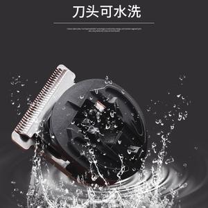 Tondeuse à cheveux électrique Kemei KM 1407 tout-en-un, rechargeable, corps métallique, étanche IPX7, pour hommes, coupe de cheveux, rasage, poils du nez - Product Image 4