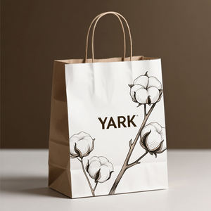 Bolsas de Papel Kraft Personalizadas de Alta Calidad, Gruesas, Degradables, con Asas, para Regalos y Compras en Tiendas Minoristas - Product Image 6