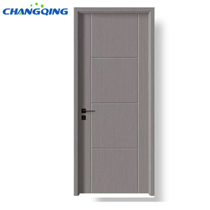 Puerta de Madera Laminada MDF PVC para Apartamento con Acabado Moderno, para Dormitorio y Sala de Estar - Product Image 5