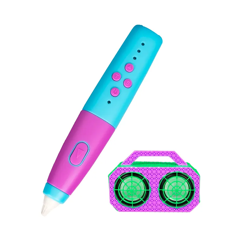 Penna 3D a bassa temperatura di vendita calda PCL filamento 3D penna da disegno giocattolo educativo migliori regali di natale per bambini penna da stampa 3d
