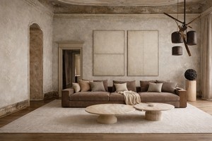 Modern Modular With Integrated Wooden <b>Bookcase</b> Contemporary Upholstered <b>Living</b> <b>Room</b> SofaCustom OEM Luxury Seating - Product Image 6